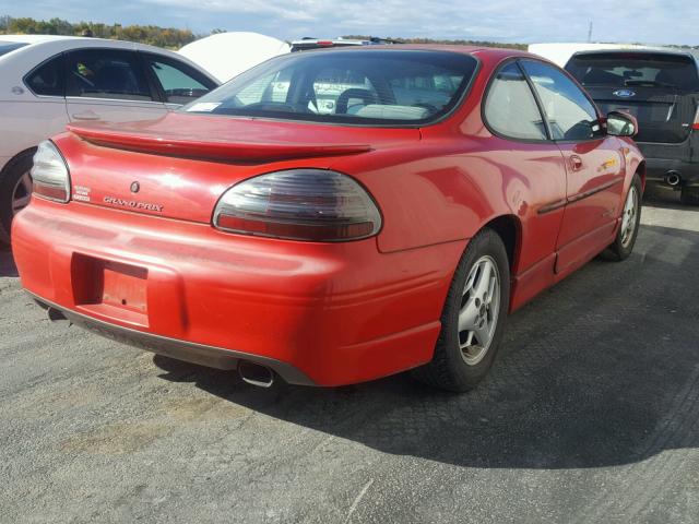 1G2WP12K72F101387 - 2002 PONTIAC GRAND PRIX წითელი ფოტო 4