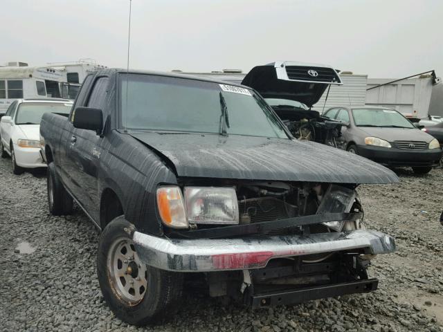 1N6DD26SXYC431785 - 2000 NISSAN FRONTIER K BLACK photo 1