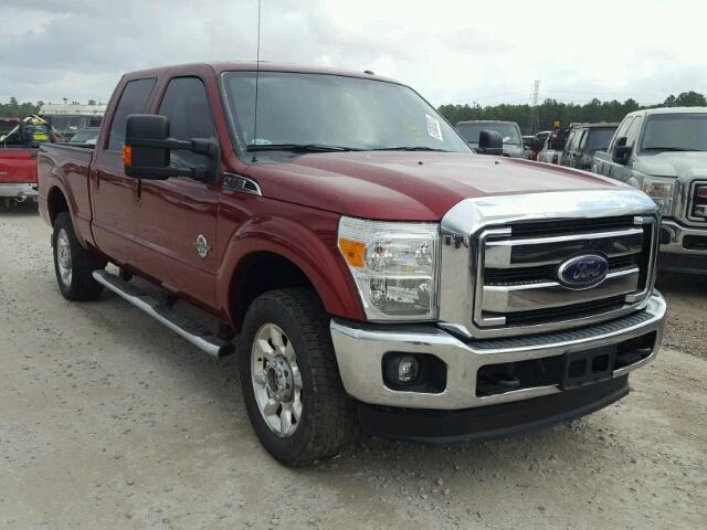 1FT7W2BT5GEB74823 - 2016 FORD F250 SUPER MAROON photo 1