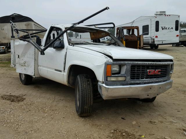 1GDGC24R0YF471693 - 2000 GMC SIERRA C25 WHITE photo 1