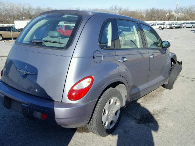 3A4FY48B97T620580 - 2007 CHRYSLER PT CRUISER BLUE photo 4