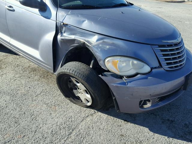 3A4FY48B97T620580 - 2007 CHRYSLER PT CRUISER BLUE photo 9