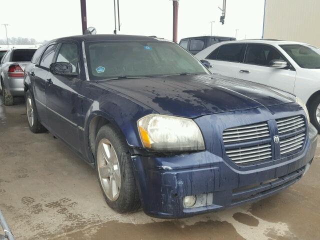 2D4GV57226H124900 - 2006 DODGE MAGNUM R/T BLUE photo 1