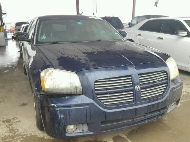 2D4GV57226H124900 - 2006 DODGE MAGNUM R/T BLUE photo 9