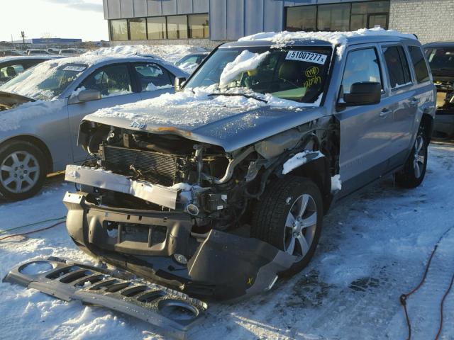 1C4NJRFB0GD696202 - 2016 JEEP PATRIOT LA SILVER photo 2