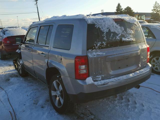 1C4NJRFB0GD696202 - 2016 JEEP PATRIOT LA SILVER photo 3