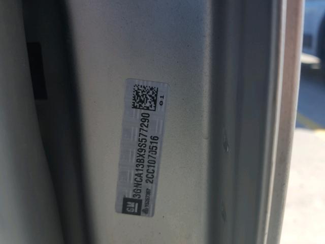 3GNCA13BX9S577290 - 2009 CHEVROLET HHR LS Gümüş foto 10