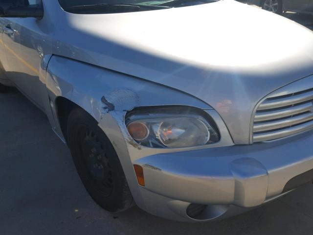 3GNCA13BX9S577290 - 2009 CHEVROLET HHR LS Gümüş foto 9