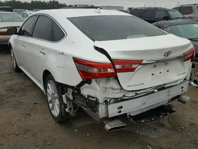 4T1BK1EB1DU043548 - 2013 TOYOTA AVALON BAS WHITE photo 3