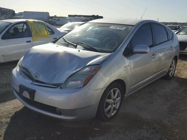 JTDKB20UX73232518 - 2007 TOYOTA PRIUS SILVER photo 2