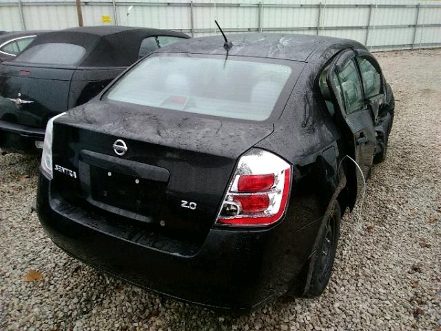 3N1AB61E27L686781 - 2007 NISSAN SENTRA 2.0 BLACK photo 4