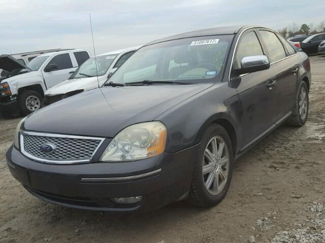 1FAHP25177G114239 - 2007 FORD FIVE HUNDR BLACK photo 2