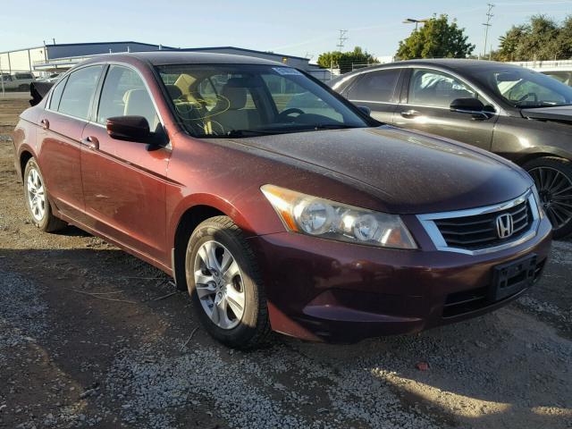 JHMCP26418C054897 - 2008 HONDA ACCORD LXP MAROON photo 1