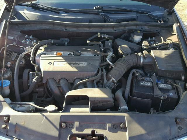 JHMCP26418C054897 - 2008 HONDA ACCORD LXP MAROON photo 7