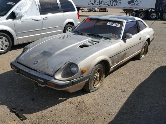 JN1HZ06S6DX500357 - 1983 DATSUN 280ZX 2+2 GRAY photo 2