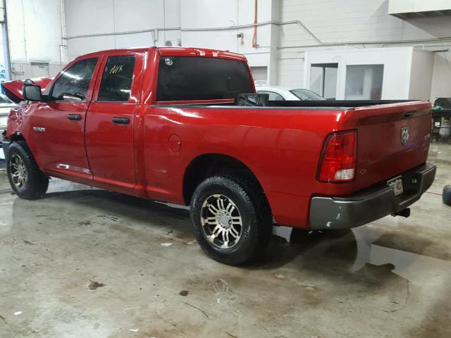 1D3HV18P69S812648 - 2009 DODGE RAM 1500 RED photo 3