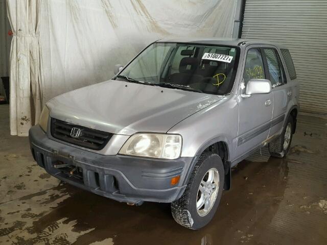 JHLRD18681S029572 - 2001 HONDA CR-V EX SILVER photo 2