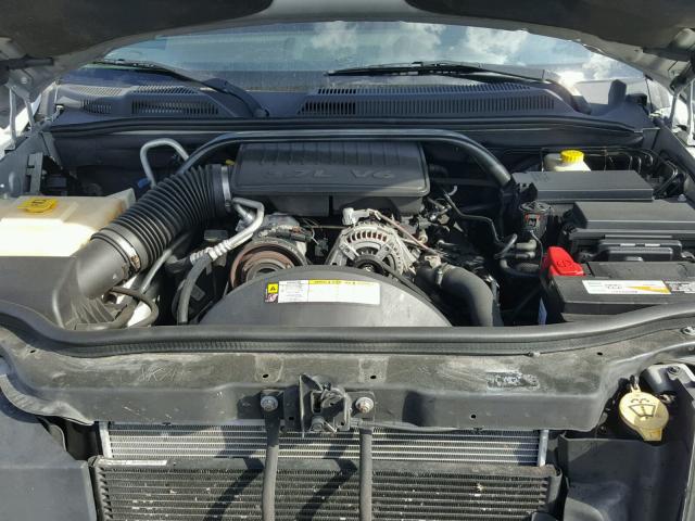 1J8HH48K78C190956 - 2008 JEEP COMMANDER SILVER photo 7