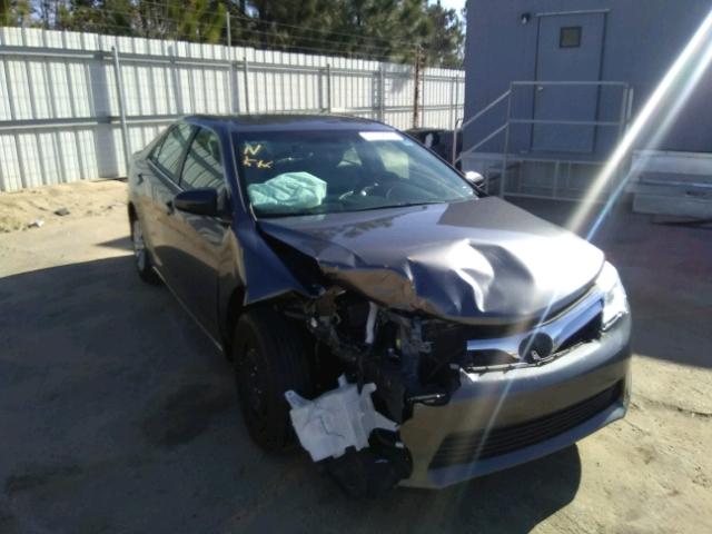 4T1BF1FK9EU435553 - 2014 TOYOTA CAMRY L GRAY photo 1