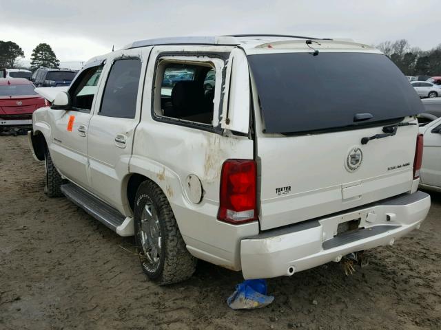 1GYEK63N45R142326 - 2005 CADILLAC ESCALADE L WHITE photo 3