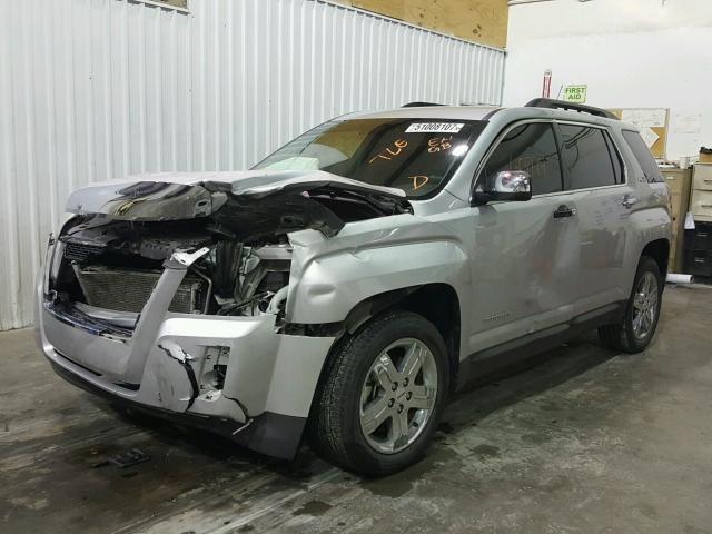 2GKALSEK6D6126186 - 2013 GMC TERRAIN SL SILVER photo 2