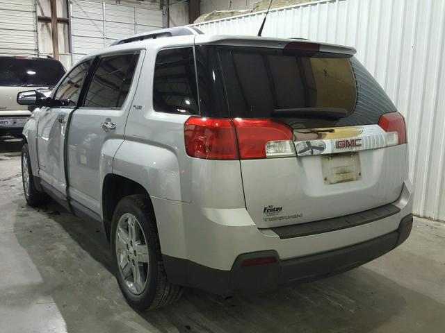 2GKALSEK6D6126186 - 2013 GMC TERRAIN SL SILVER photo 3