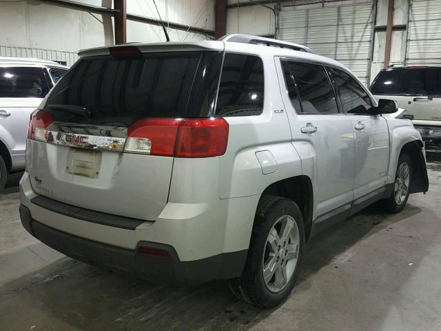 2GKALSEK6D6126186 - 2013 GMC TERRAIN SL SILVER photo 4