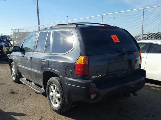 1GKDT13S562321822 - 2006 GMC ENVOY BLACK photo 3