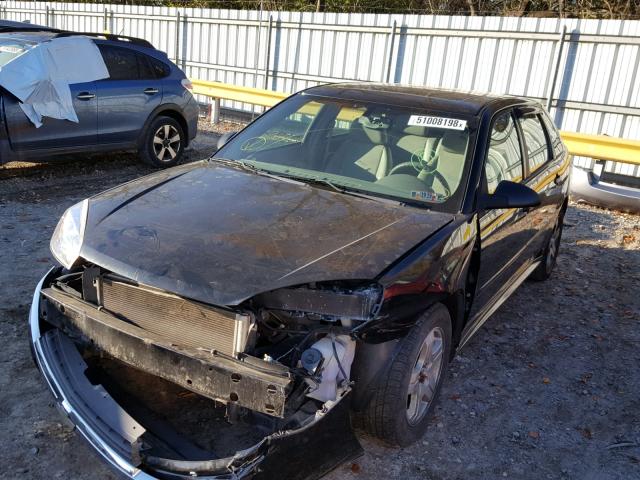 1G1ZU64804F176816 - 2004 CHEVROLET MALIBU MAX შავი ფოტო 2