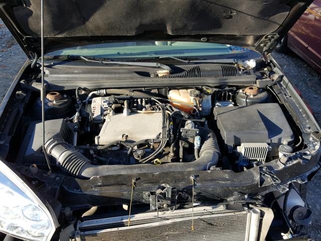 1G1ZU64804F176816 - 2004 CHEVROLET MALIBU MAX შავი ფოტო 7