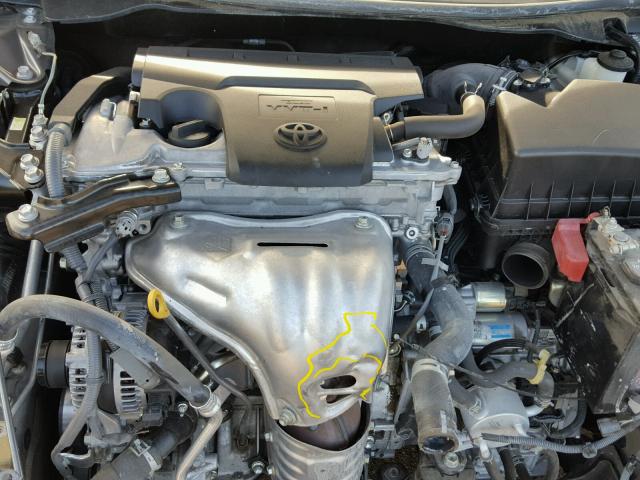 4T1BF1FK4EU470307 - 2014 TOYOTA CAMRY L CHARCOAL photo 7