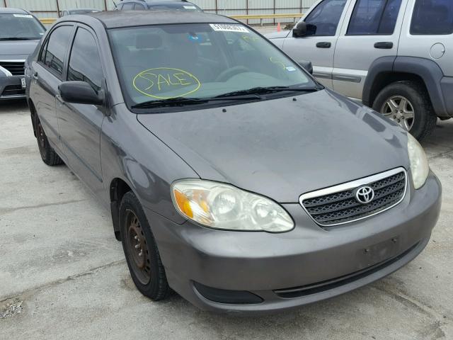 1NXBR32E07Z773882 - 2007 TOYOTA COROLLA CE GRAY photo 1