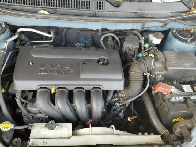 2T1KR32E93C086668 - 2003 TOYOTA COROLLA MA BLUE photo 7