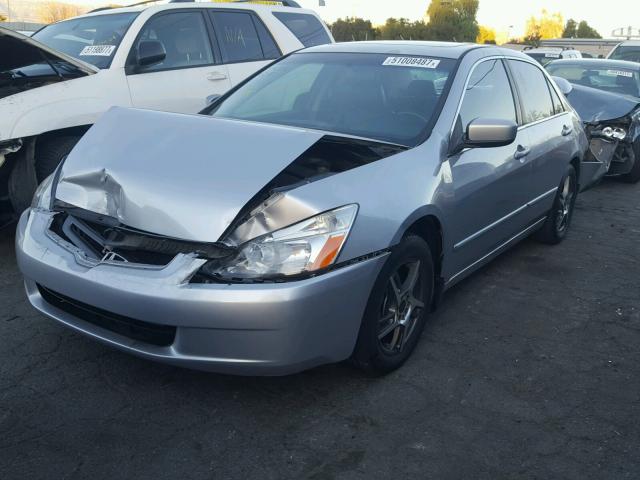 JHMCM56844C024767 - 2004 HONDA ACCORD EX SILVER photo 2