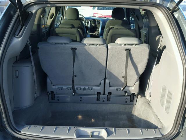 2A8GP54L87R295577 - 2007 CHRYSLER TOWN & COU BLUE photo 9