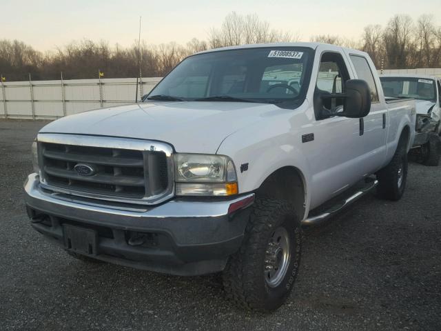 1FTSW31S93EB36630 - 2003 FORD F350 SRW S BLACK photo 2