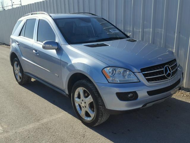 4JGBB86E48A388386 - 2008 MERCEDES-BENZ ML 350 BLUE photo 1