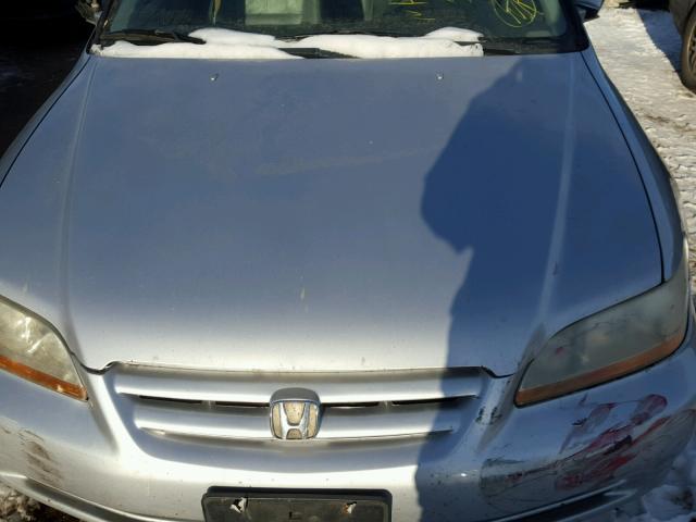 1HGCG16571A015979 - 2001 HONDA ACCORD EX SILVER photo 7