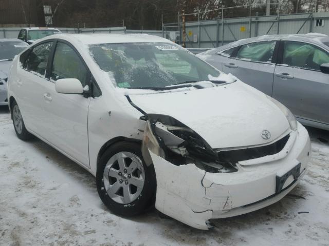 JTDKB20U440060192 - 2004 TOYOTA PRIUS WHITE photo 1