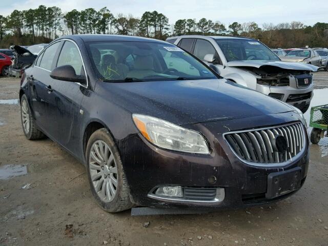 W04GN5EC0B1033569 - 2011 BUICK REGAL CXL BROWN photo 1