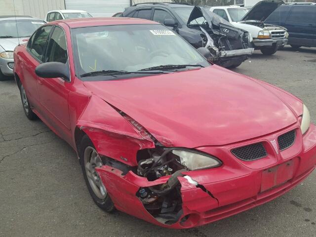 1G2NF52E93C112846 - 2003 PONTIAC GRAND AM S RED photo 1