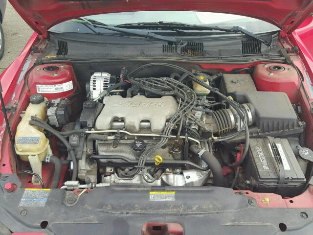 1G2NF52E93C112846 - 2003 PONTIAC GRAND AM S RED photo 7