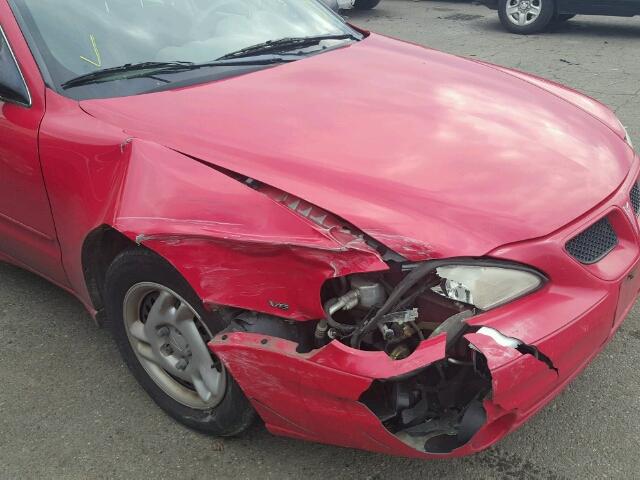 1G2NF52E93C112846 - 2003 PONTIAC GRAND AM S წითელი ფოტო 9