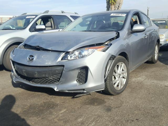 JM1BL1WP1D1808139 - 2013 MAZDA 3 I SILVER photo 2