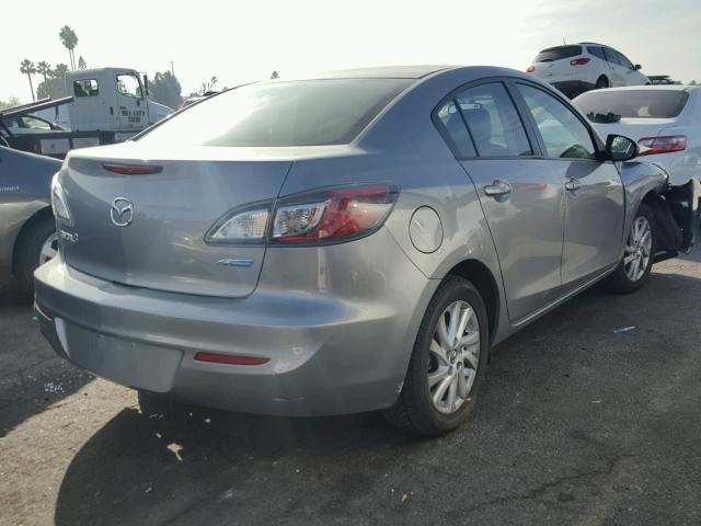 JM1BL1WP1D1808139 - 2013 MAZDA 3 I SILVER photo 4