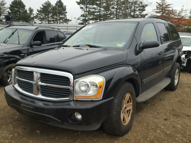 1D4HB48N14F201304 - 2004 DODGE DURANGO SL GRAY photo 2