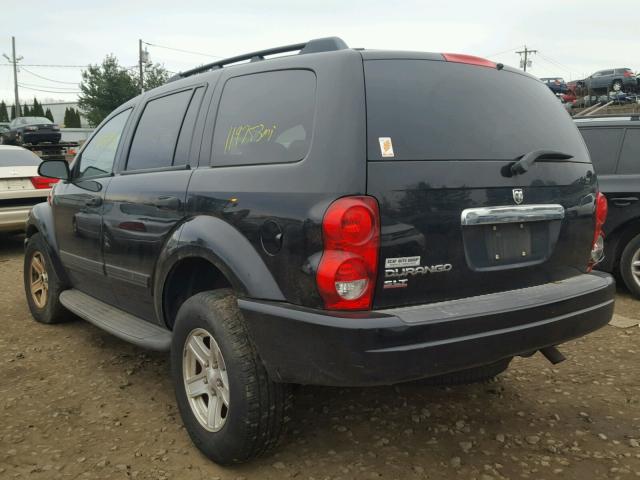 1D4HB48N14F201304 - 2004 DODGE DURANGO SL GRAY photo 3