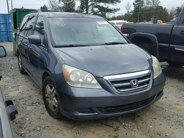 5FNRL38715B095744 - 2005 HONDA ODYSSEY EX GREEN photo 1