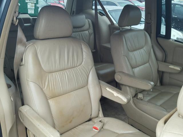 5FNRL38715B095744 - 2005 HONDA ODYSSEY EX GREEN photo 6