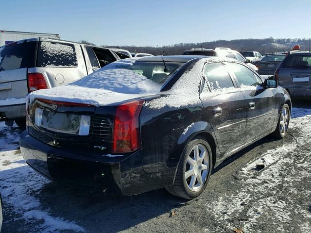 1G6DM577540184477 - 2004 CADILLAC CTS BLACK photo 4